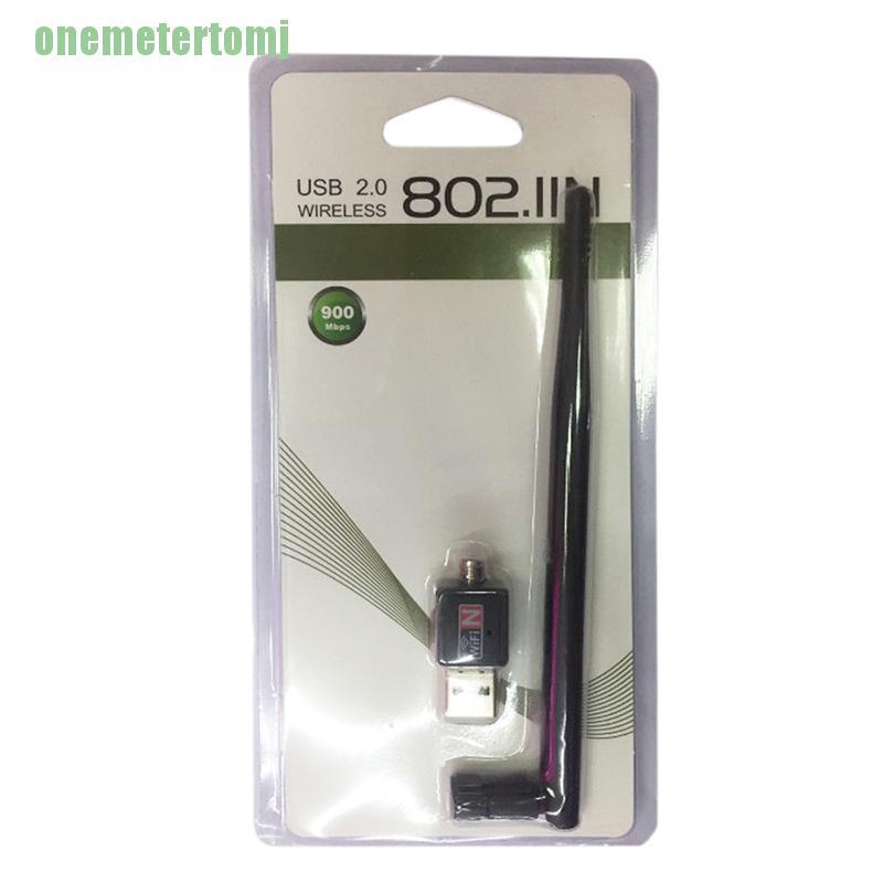 Usb Thu Sóng Wifi 900mbps 802.11b / G / N Kèm Ăng Ten | BigBuy360 - bigbuy360.vn