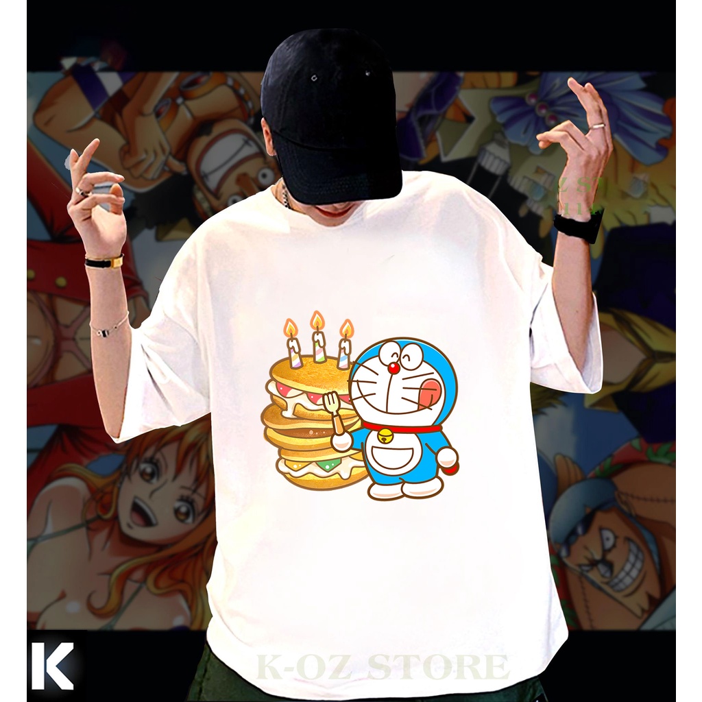ÁO THUN CỔ TRÒN IN HÌNH DORAEMON-MÈO MÁY IN HÌNH HOẠT HÌNH CÓ 1 KHÔNG 2 GIÁ RẺ CỰC SHOCK CHO BẠN THÂN - 230654