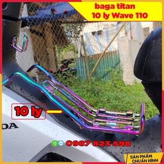 ✅ baga wave 110 mẫu 10 li inox xi 7 màu titan ✅