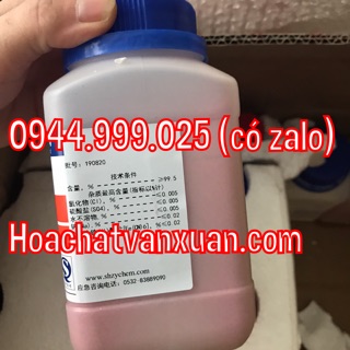 K3Fe(CN)6 Kali ferricyanid Potassium hexacyanoferrate túi 250g làm tinh thể màu đỏ