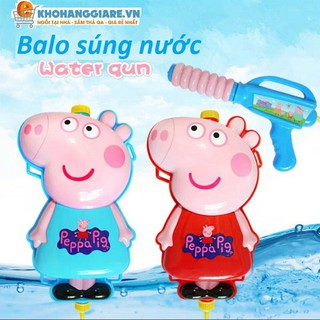 Balo súng nước hoạt hình cho bé