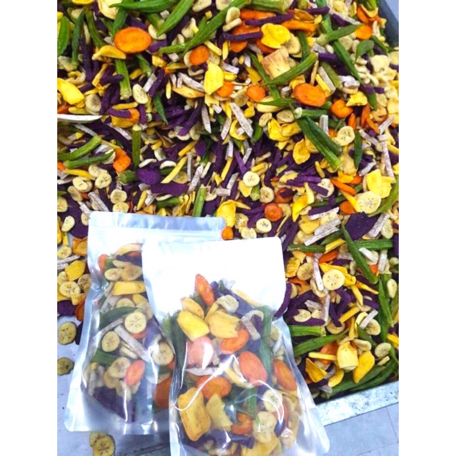 [Mã 156FMCGSALE hoàn 8% đơn 500K] 500G TRÁI CÂY SẤY RAU CỦ SẤY LOẠI ĐẶC BIỆT