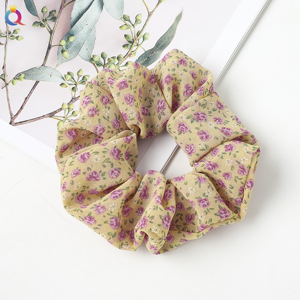 Dây Cột Tóc chiffon Màu gradient Xinh Xắn Cho Nữ