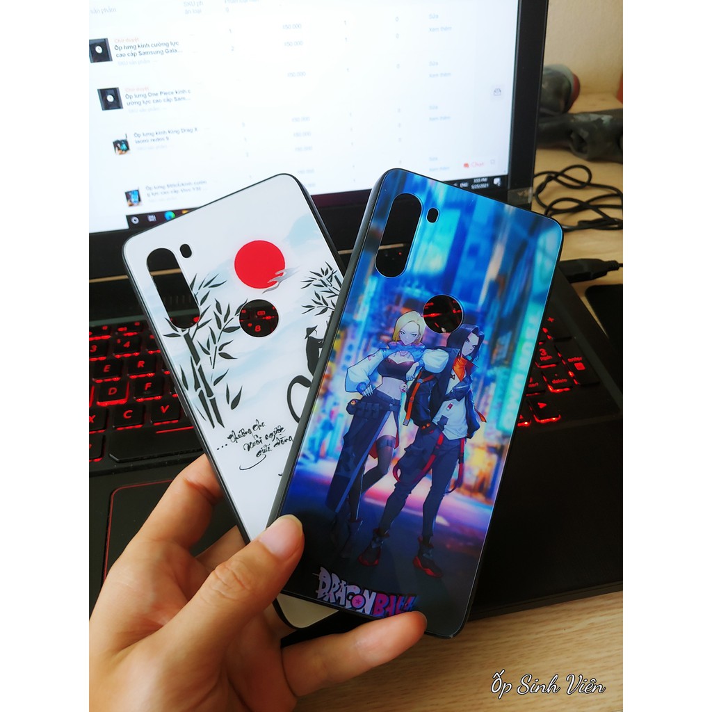 Ốp lưng kính cường lực cao cấp Vsmart Active 3
