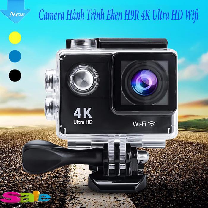 Camera hành trình xe máy Camera Hành Trình Eken H9R 4K Ultra HD Wifi cao cấp, chất lượng hình ảnh cực nét, chân thực