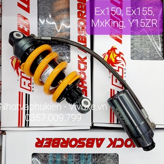 Phuộc RedLeo Ex150, Ex155, Mxking, Y15ZR Bình Dầu Có tăng Chỉnh Chính Hãng