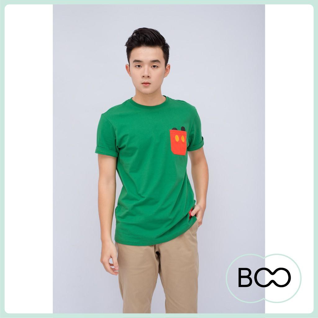Áo Phông Nam Fit Hidden Mickey Boo