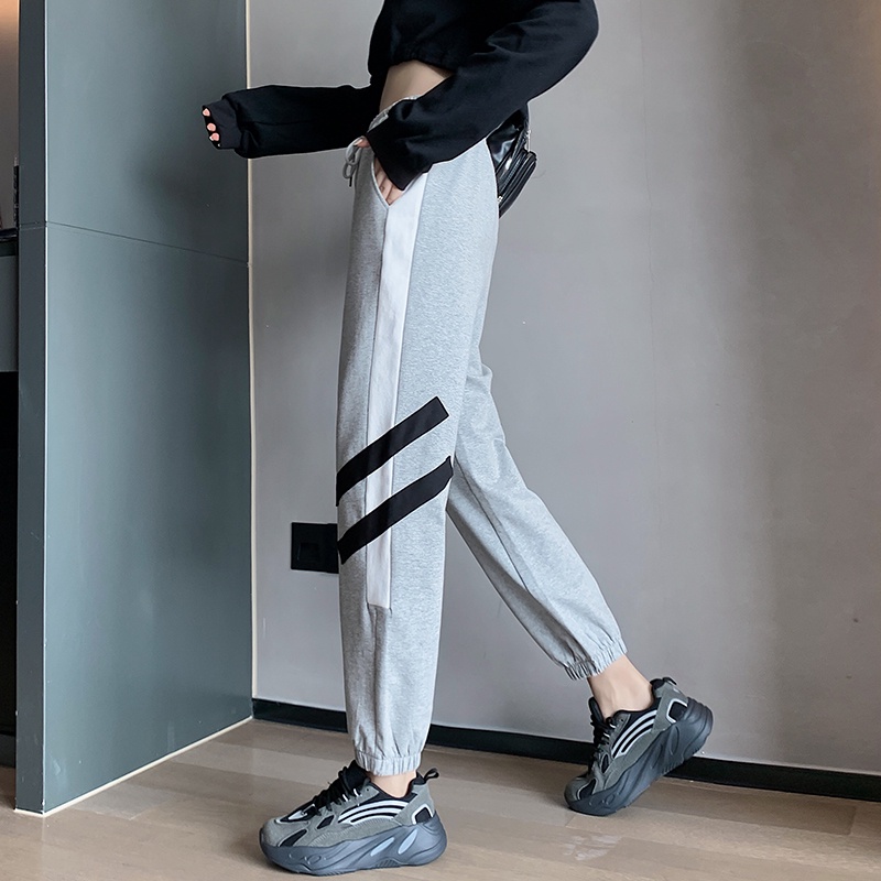 NRVP Quần Thể Thao Ống Rộng Phong Cách Thời Trang Hàn Quốc Dành Cho Nam Và Nữ