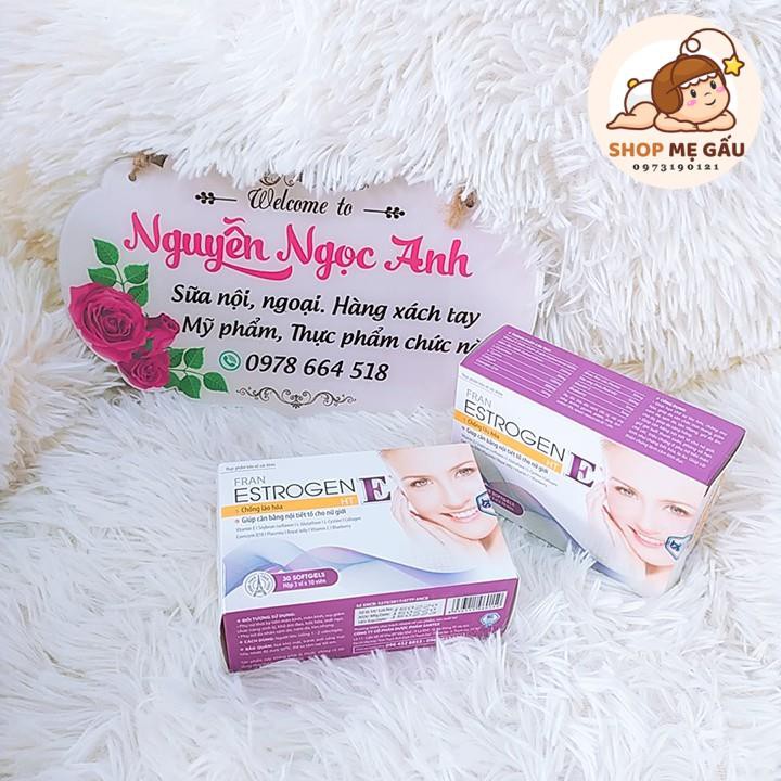 Viên uống bổ sung nội tiết tố nữ Estrogen E hộp 30 viên | BigBuy360 - bigbuy360.vn