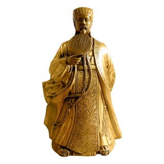 Tượng Khổng Minh (Gia Cát Lượng) bằng đồng thau