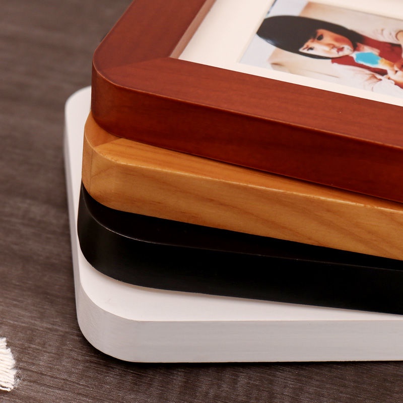 Khung Ảnh Để Bàn Hình Vuông 2 Inch Mini Bằng Gỗ