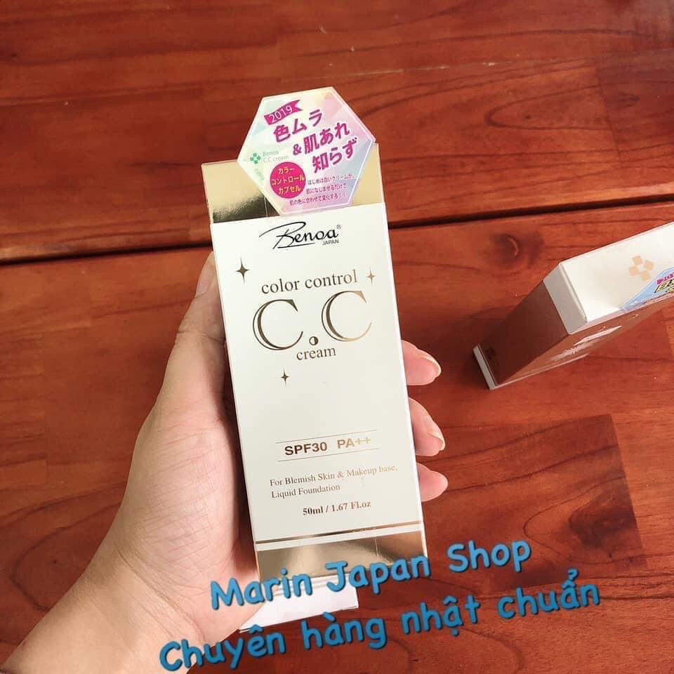 (SALE) Kem trang điểm chống nắng Benoa BB , CC , DD Daily Defense Cream Nhật Bản