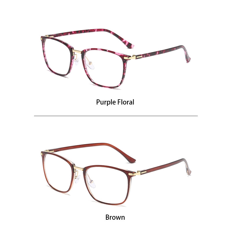 Kính chống ánh sáng xanh nữ nam thời trang TR90 gọng kính cận lớn | BigBuy360 - bigbuy360.vn