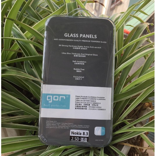 Bộ 2 kính cường lực cho Nokia 8.3 chính hãng Gor