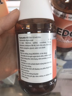 Nước súc miệng Medoral
