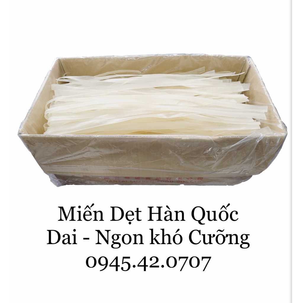 500g Miến Dẹt /Miến dẹt Gigi Hàn Quốc /Miến Khoai Tây Hàn Quốc date 2022/ Ăn Keto