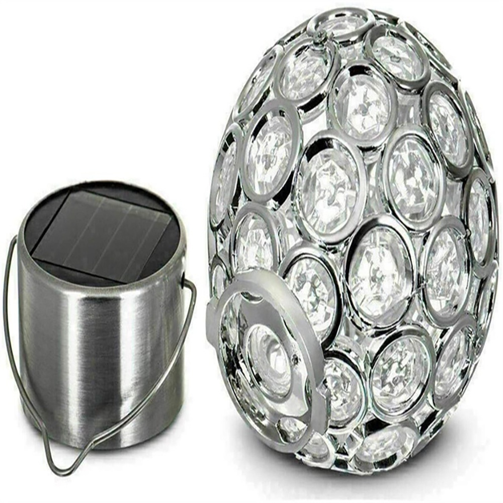 Đèn lồng bóng LED treo trang trí sân vườn thông minh sử dụng năng lượng mặt trời độc đáo