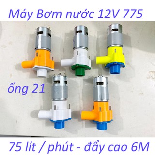 máy bơm nước 12V từ động cơ 775