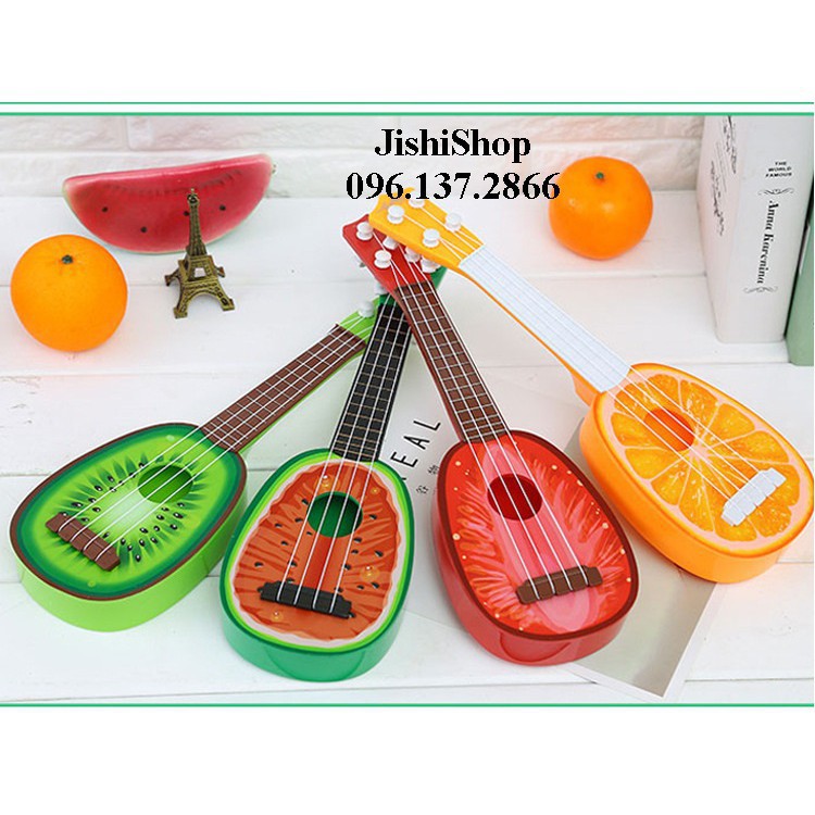  [Nhập TOYAPR10K giảm ngay 10K]Đàn Ukulele Mini Trái Cây cho bé (Ảnh thật) yuyu  Isale off