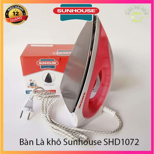 [ Giá Gốc ] Bàn Là, Bàn Ủi Quần Áo Nhanh Gọn, Tiện Lợi Sunhouse SHD1072