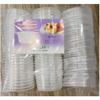 Hũ flan caramen có nắp