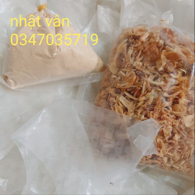 combo bánh tráng phơi sương + 100gr muối nhuyễn+ 100gr hành phi