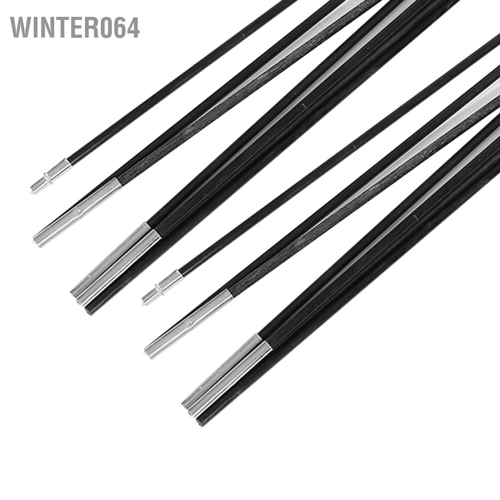 3.96M Lều cắm trại bằng sợi thủy tinh Thanh cột hỗ trợ ngoài trời Bộ khung bạt mái hiên Winter064