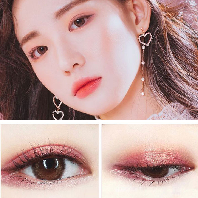 (Hàng Mới Về) Phấn Mắt Hai Tông Màu Tuyến Tính Chống Mồ Hôi Kèm Cọ Cho Người Mới Bắt Đầu | BigBuy360 - bigbuy360.vn