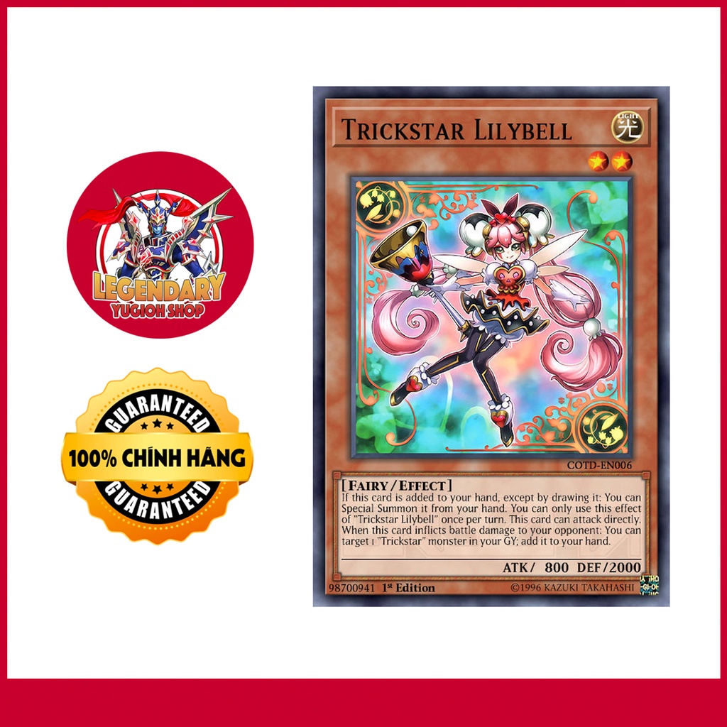 [JP][Thẻ Bài Yugioh Chính Hãng] Trickstar Lilybell