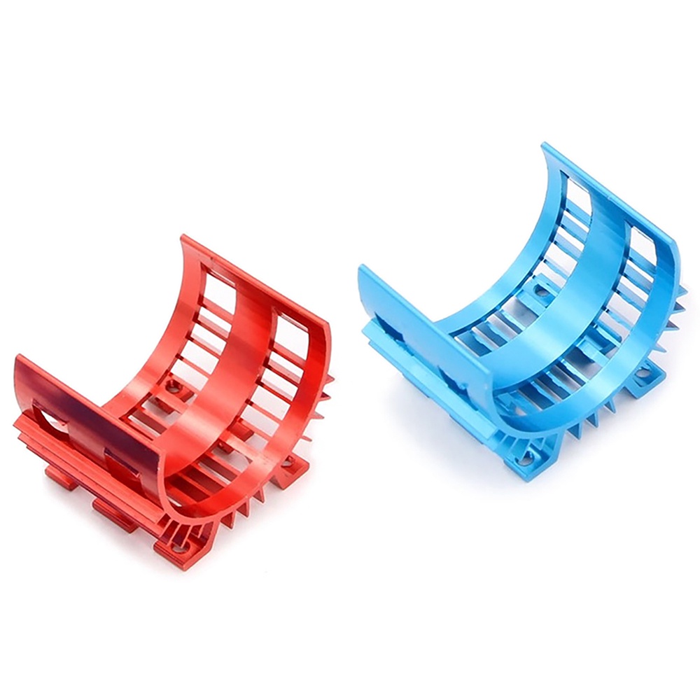 Bộ Tản Nhiệt Động Cơ 540 550 Bằng Nhôm Cho Xe Buggy Crawler Wltoys TRX-4 SCXI10 RC4WD 1 / 10