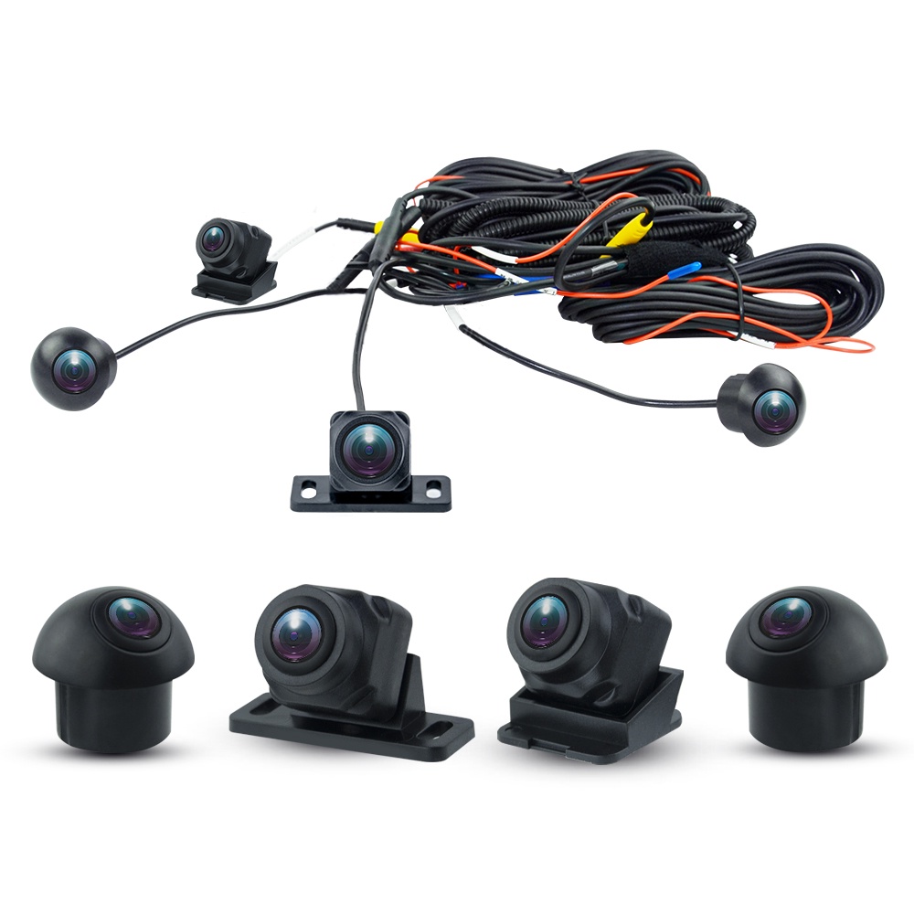 Camera Chiếu Hậu 3D AHD 1080P / 720P 25fps 360 Cho Xe Hơi