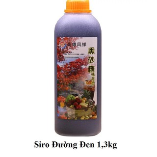 Siro đường đen nắp đỏ Fangxiang 1.3kg