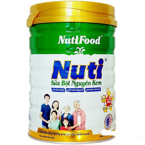 Sữa Nuti Nguyên Kem 900g