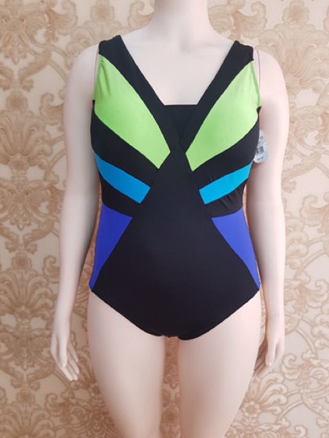 Áo tắm big size 1 mảnh đối xứng bơi biển size 80-90kg | BigBuy360 - bigbuy360.vn