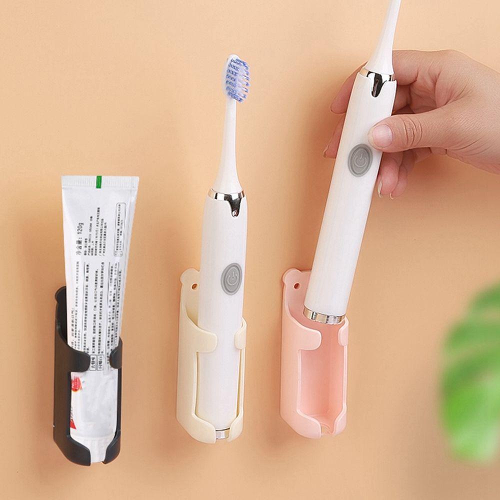 Sjl Giá Đỡ Bàn Chải Đánh Răng Điện Tự Dính Không Cần Đục Lỗ Thoát Nước Nhanh Chóng Dùng Trong Nhà Tắm