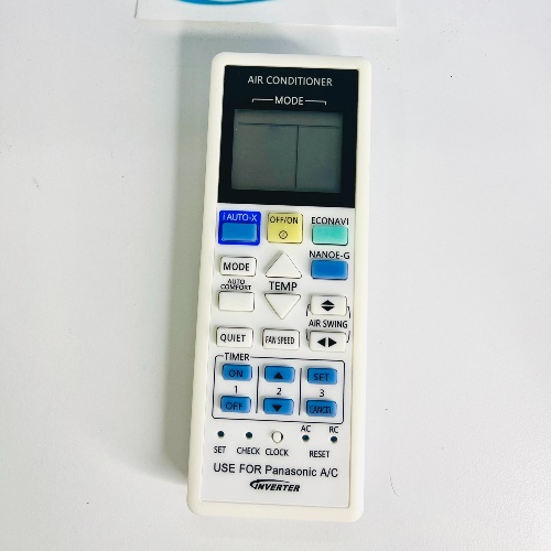 Remote Điều Hòa Máy lạnh Panasonix Inverter mẫu lớn [tặngpin]