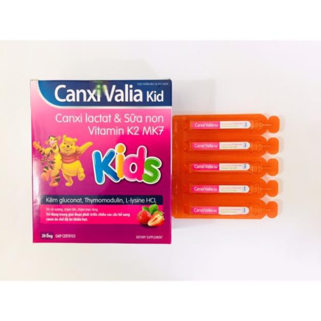 Canxi Valia Kid Hương dâu thơm ngon Tradiphar | Thế Giới Skin Care