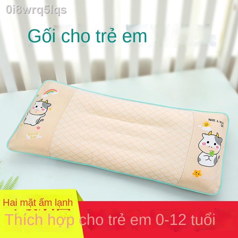 ✿¤✱Gối trẻ em 0-1-3-6-10 tuổi baby nhỏ ôm bông bốn mùa đa năng tháo rời giặt được