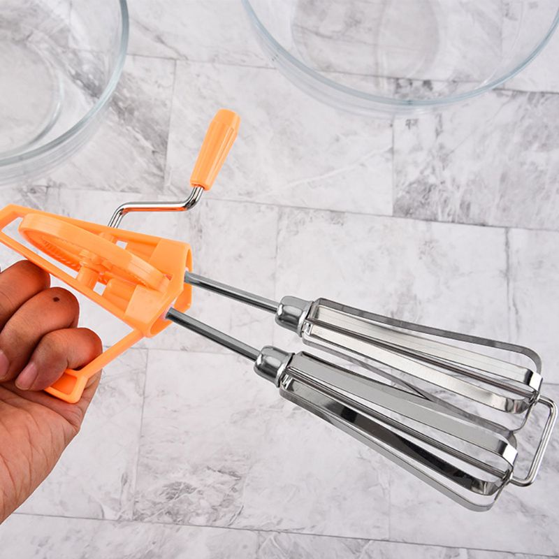 ✿ Dụng Cụ Đánh Trứng Cầm Tay Bằng Thép Không Gỉ Cao Cấp