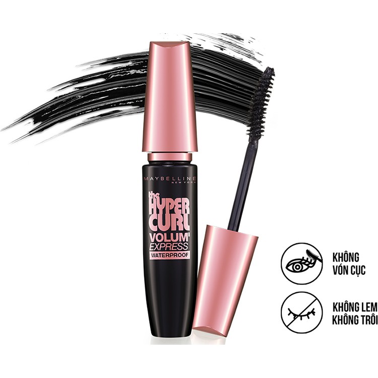 MASCARA MAYBELLINE NEW YORK HYPER CURL WATERPROOF