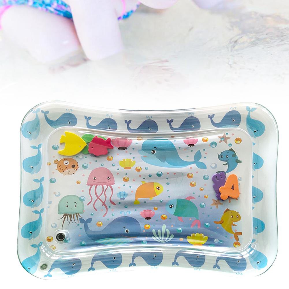 Đệm nước bơm hơi 50x70cm bằng PVC tiện dụng cho bé