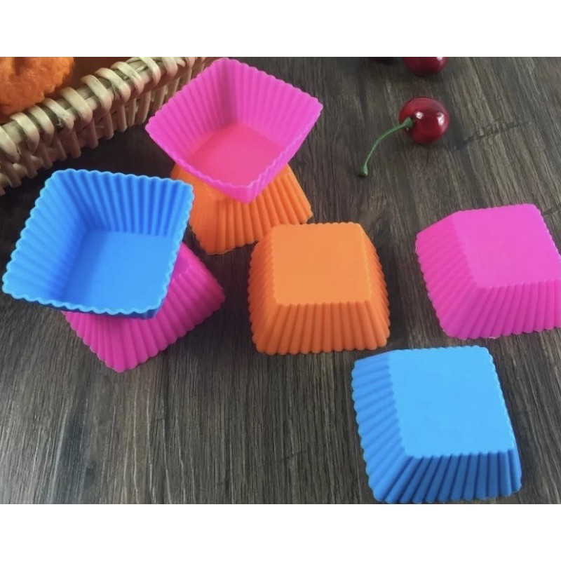 Khuôn silicon vuông 5cm