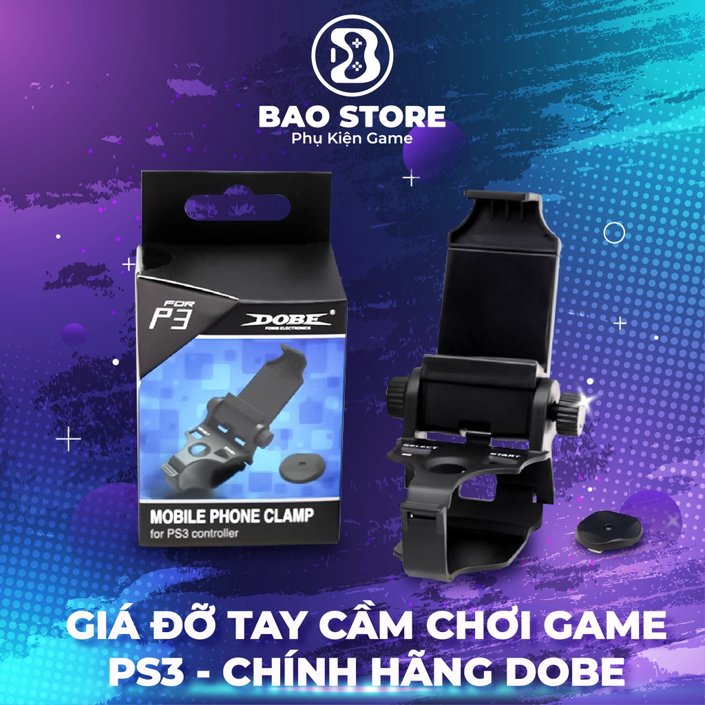 Giá Đỡ Tay Cầm Chơi Game Ps3 Tiện Dụng Cho Điện Thoại l Chính hãng Dobe