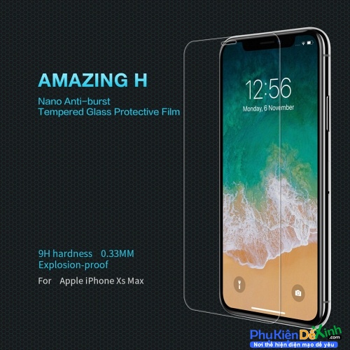 Kính cường lực iPhone Không viền  không full - Full mã iPhone 8Plus/ X/11Promax/ 12Pro/12 Pro max - Nikin Official