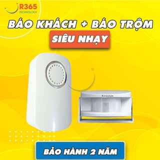 Chuông Báo Khách - Chuông Báo Trộm, Báo Động Cảm Ứng Hồng Ngoại Không Dây
