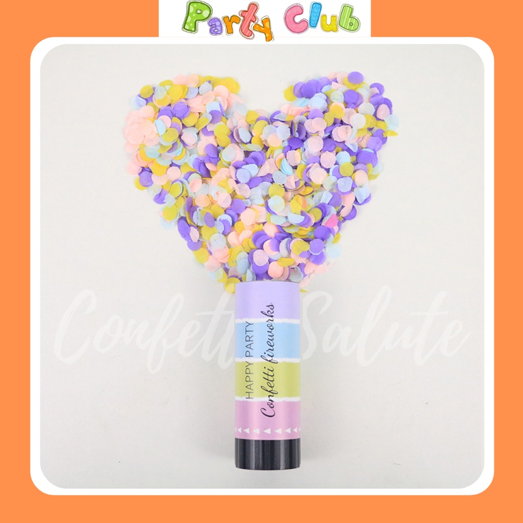Phụt giấy Confetti phụ kiện sinh nhật,tiệc cưới,party