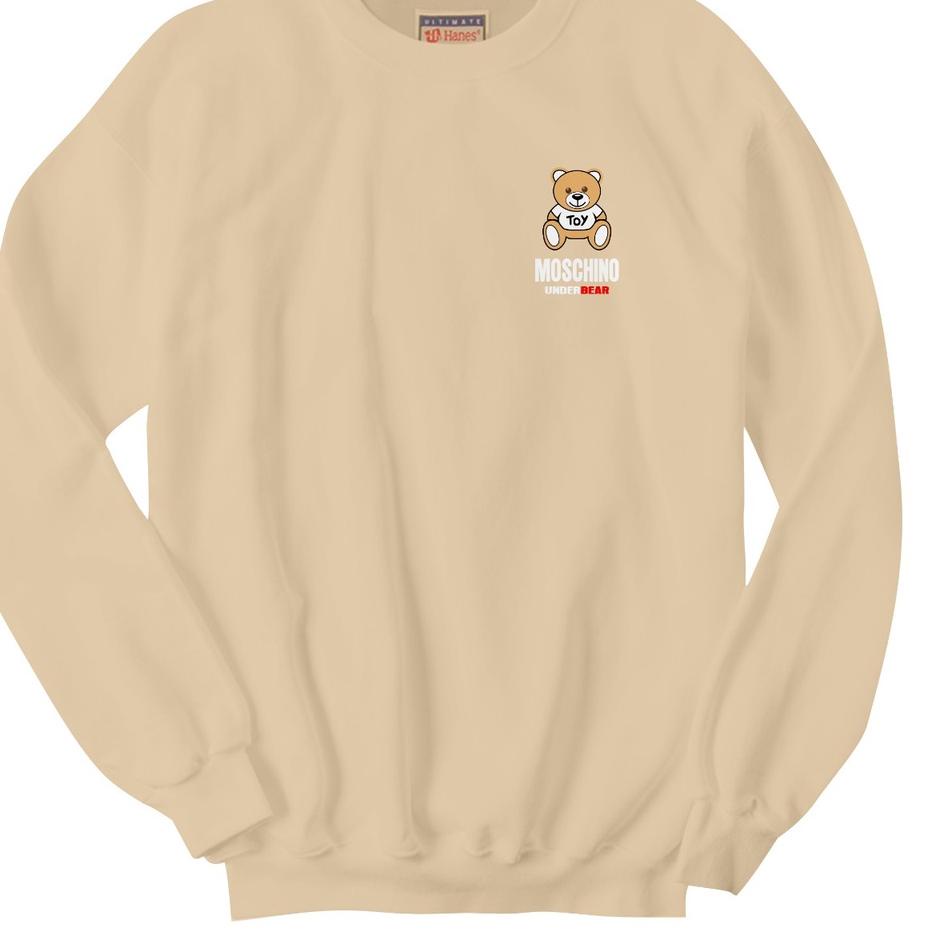 Tốt nhất... Áo Sweater Moschino Crweneck Thời Trang Cho Nam Nữ