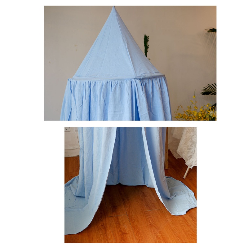 Mùng Lưới Chống Muỗi Bằng Vải Cotton Treo Cũi Em Bé