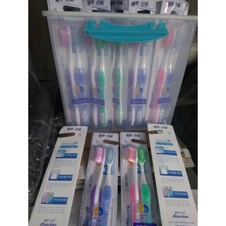 set 2 bàn chải đánh răng hàn quốc