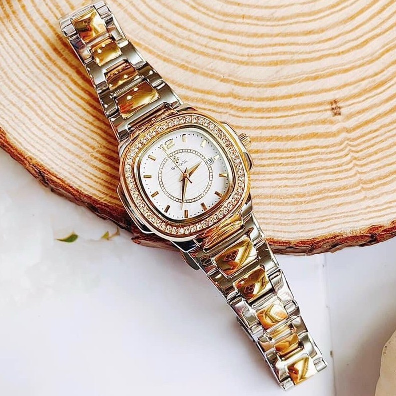 Đồng Hồ Đeo Tay Nữ Dây Kim Loại, Đồng Hồ Nữ Thời Trang WWOOR Dây, Viền Thép Cao Cấp Siêu Đẹp Chống Nước | BigBuy360 - bigbuy360.vn